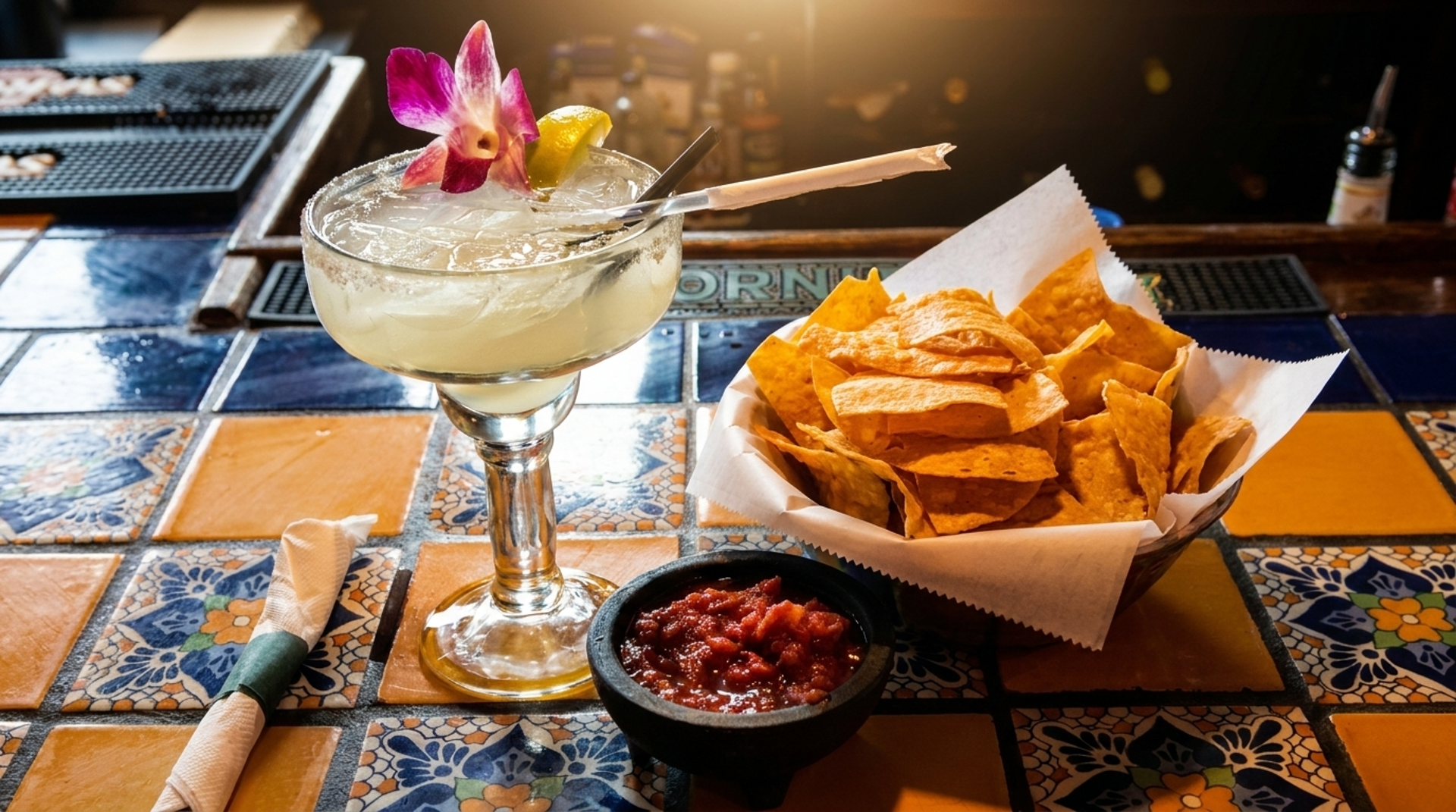Margaritas and cocktails