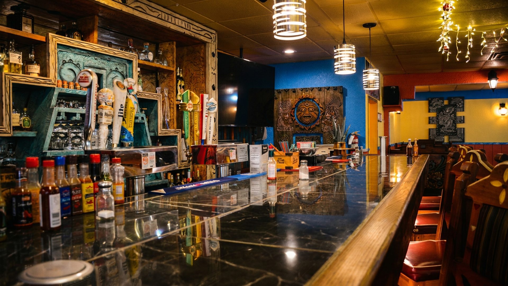 The bar at Chofita's